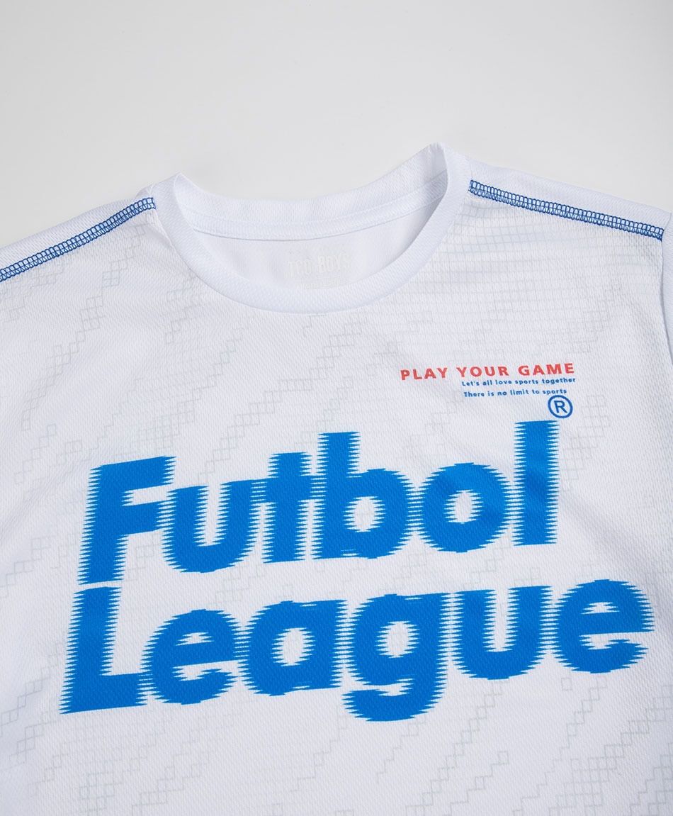Remera ni&ntilde;o f&uacute;tbol league