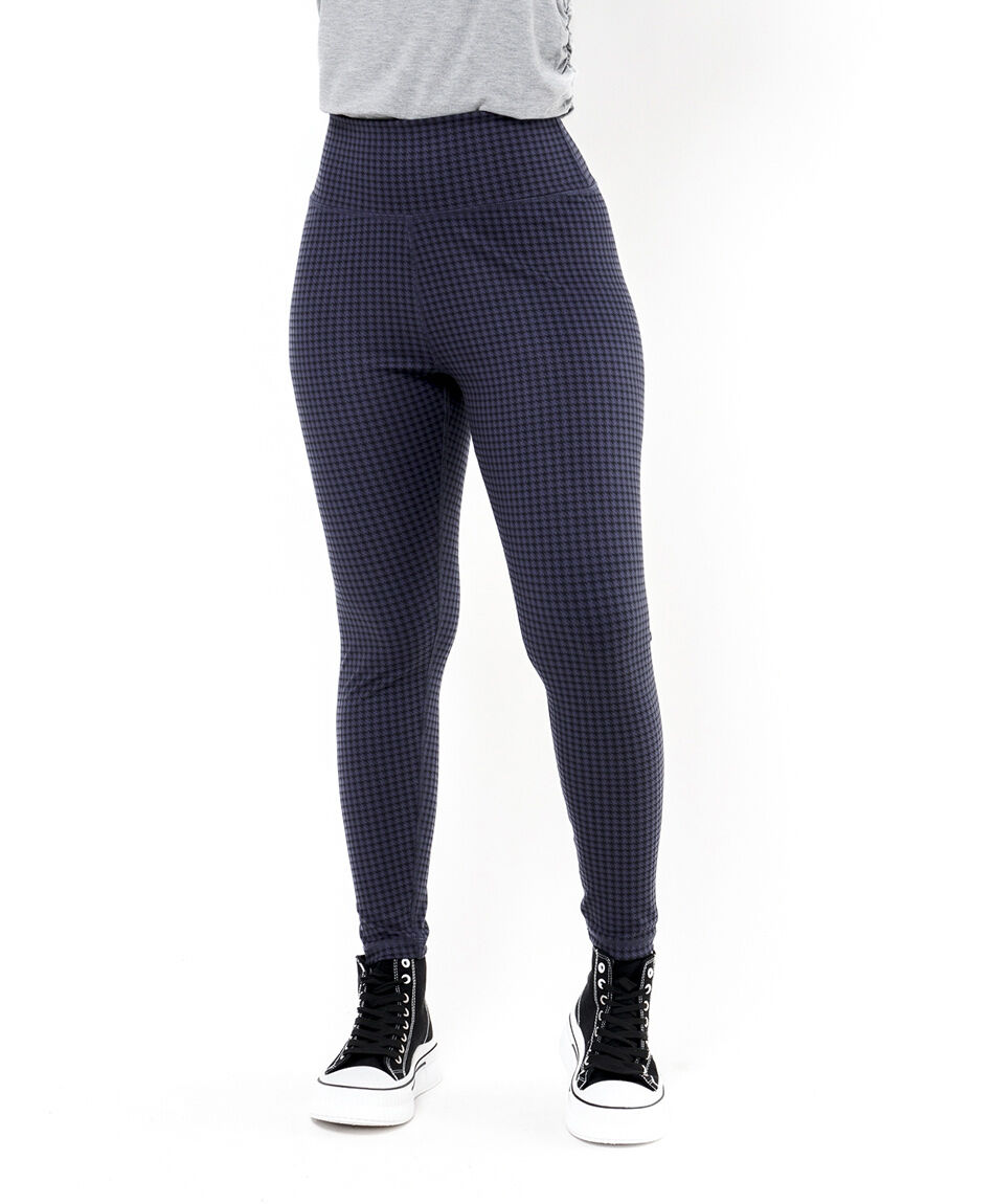 Leggins mujer cuadrille azul