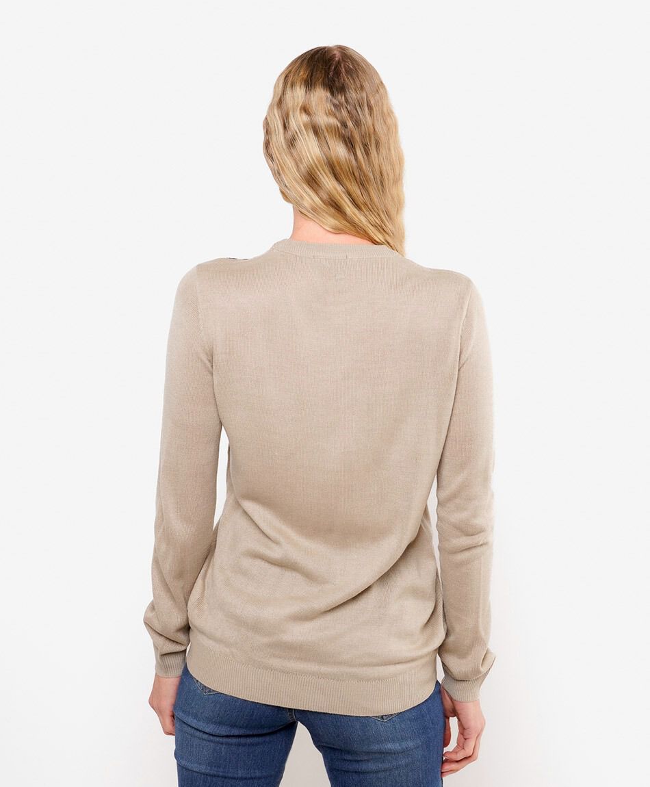 Sweater mujer animal print
