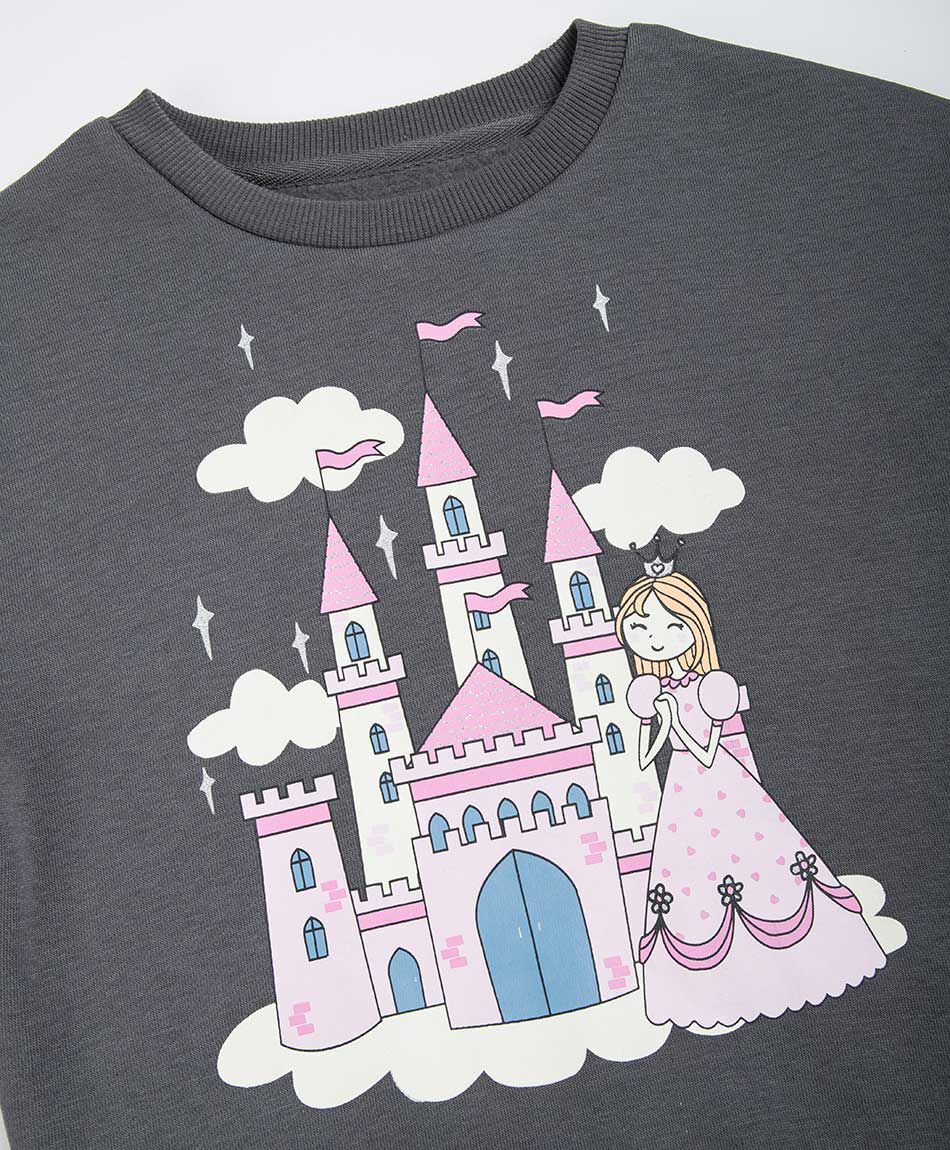 Set buzo beb&eacute; princesa