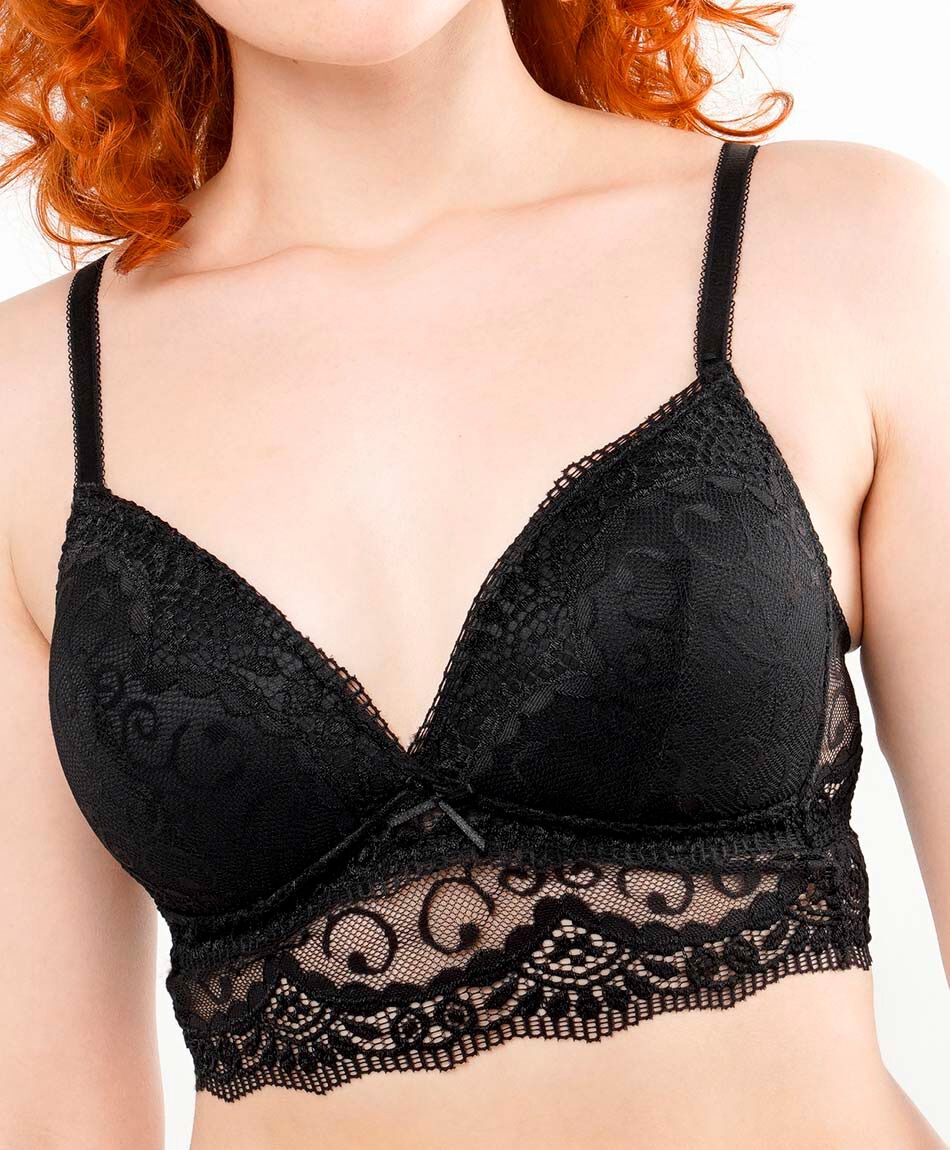 Bralette mujer encajes dise&ntilde;o colores