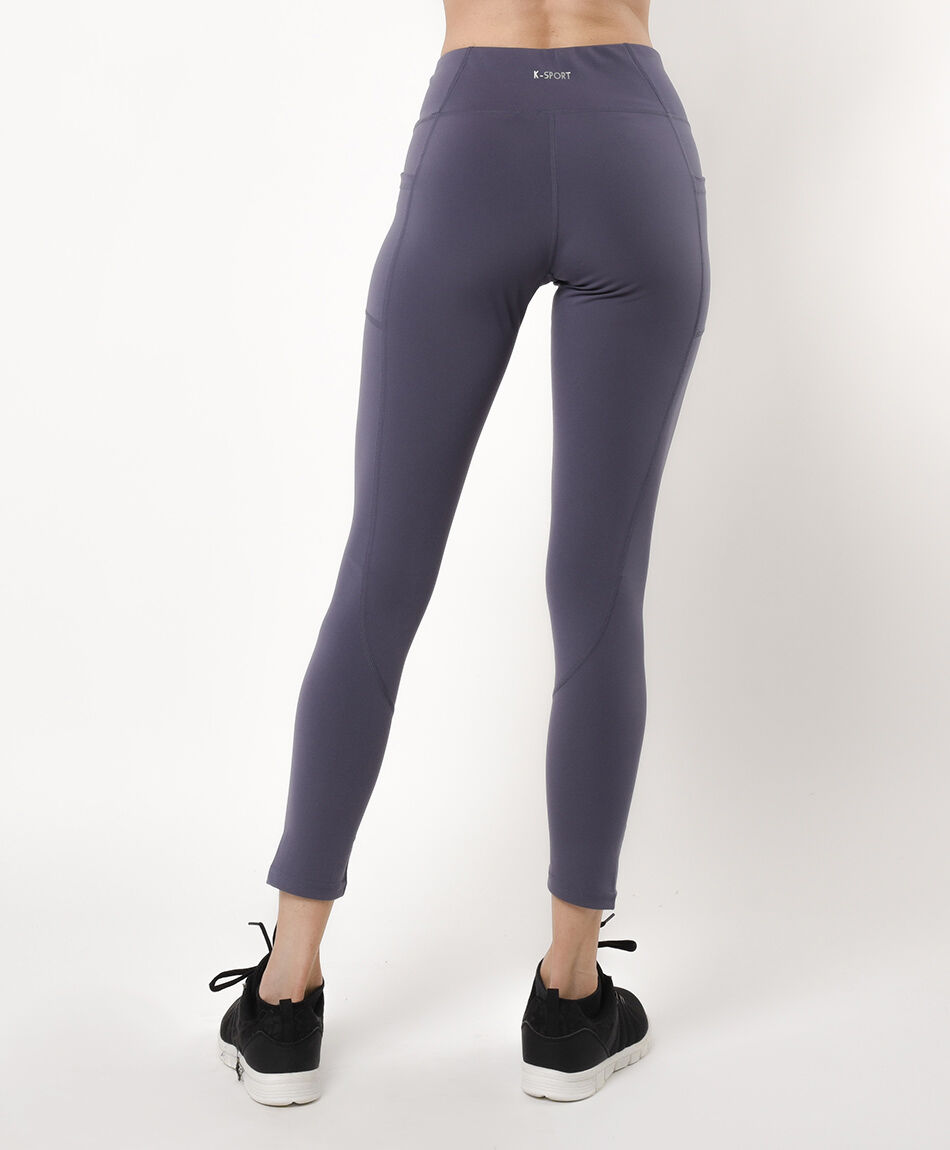 Calza mujer bolsillos pretina ancha