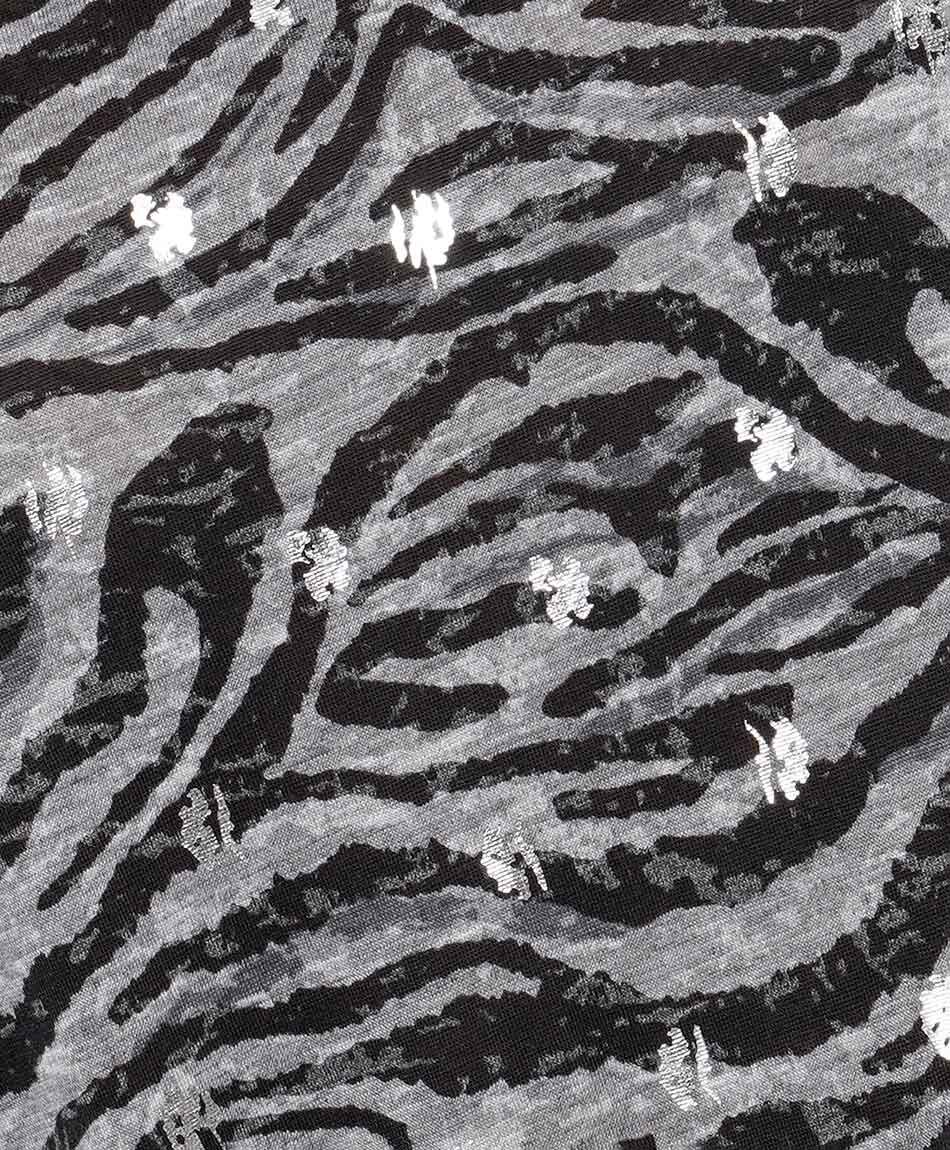 Remera mujer animal print cebra