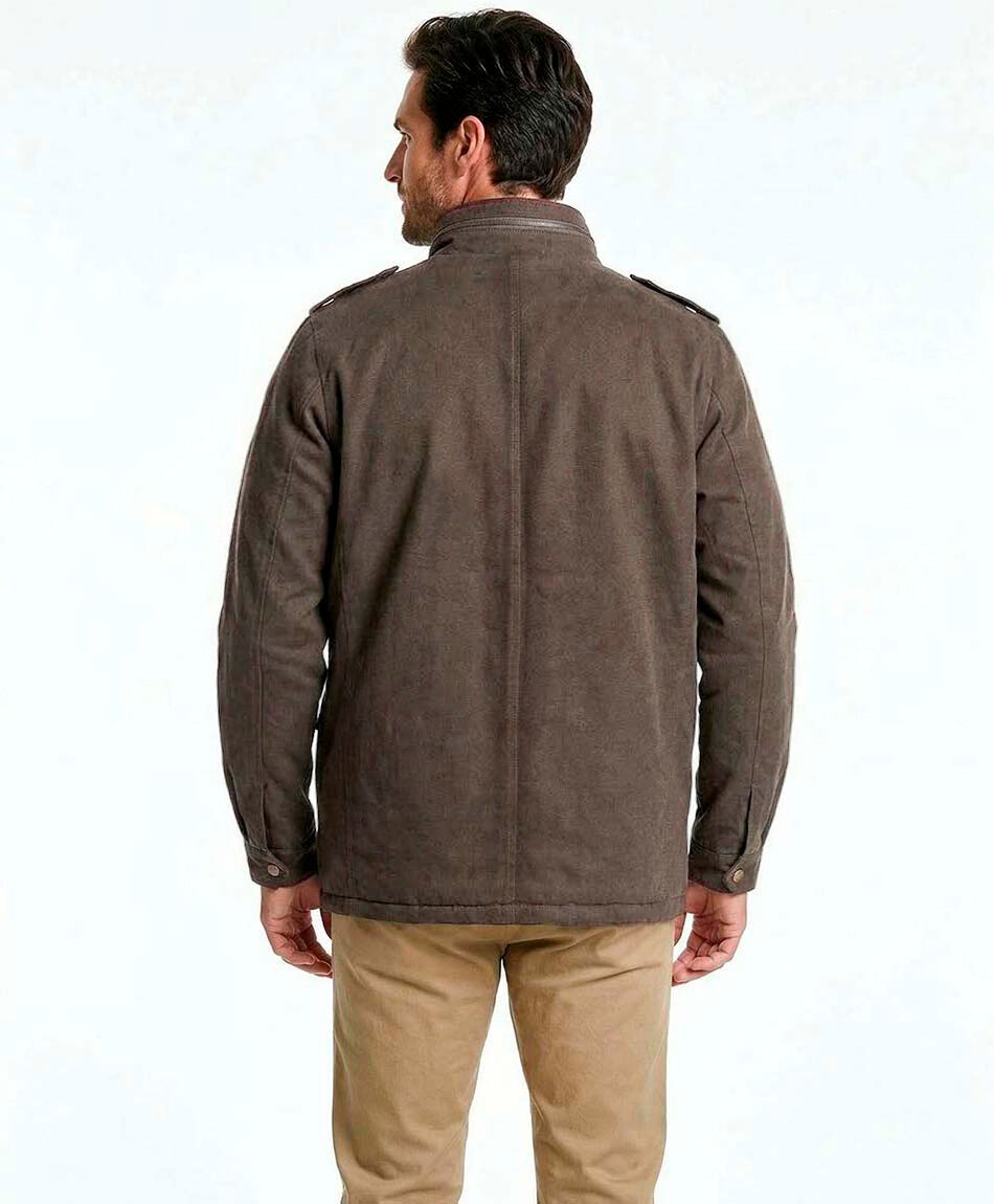 Campera hombre cuello cerrado