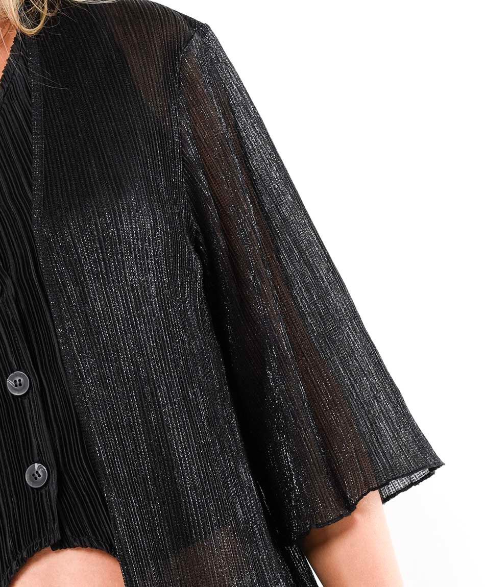 Kimono mujer brillante largo