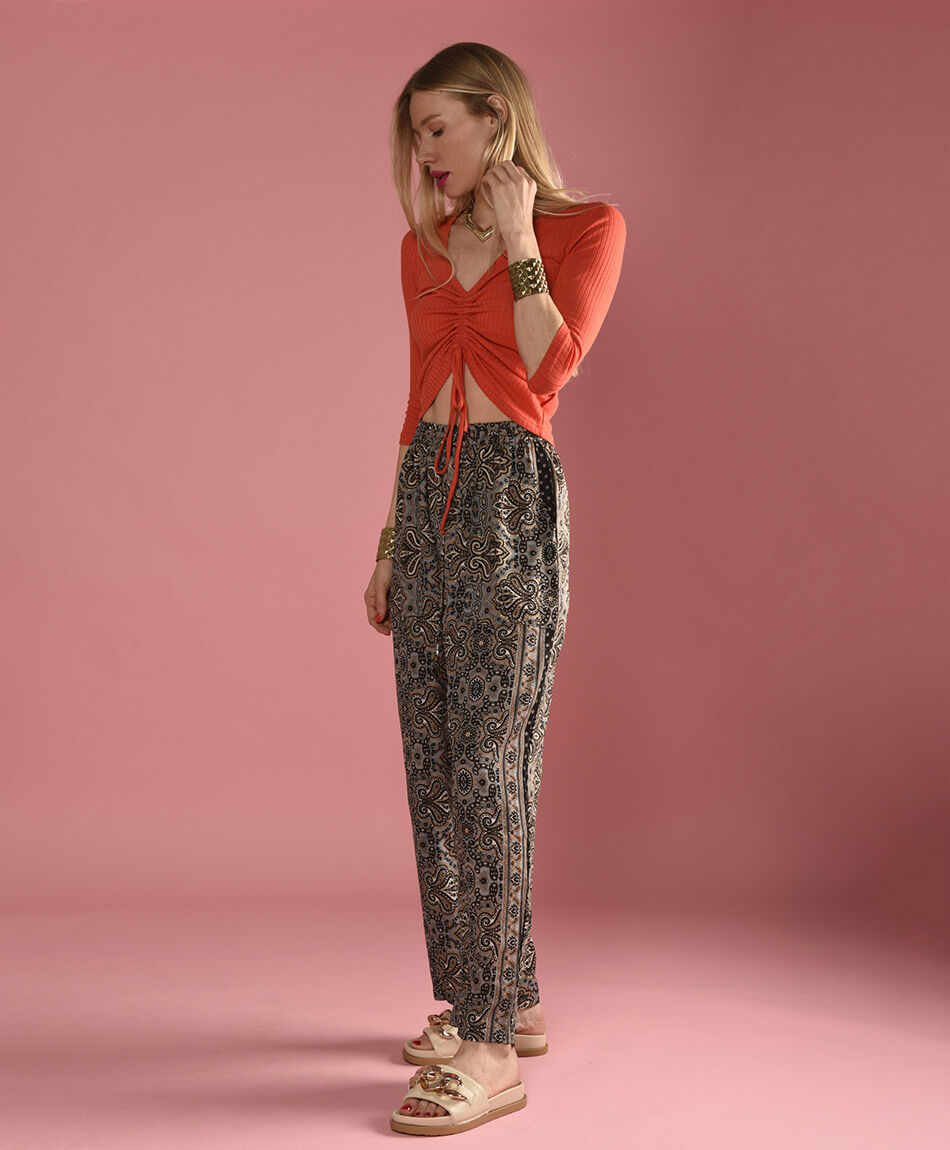 Pantalon est. gold