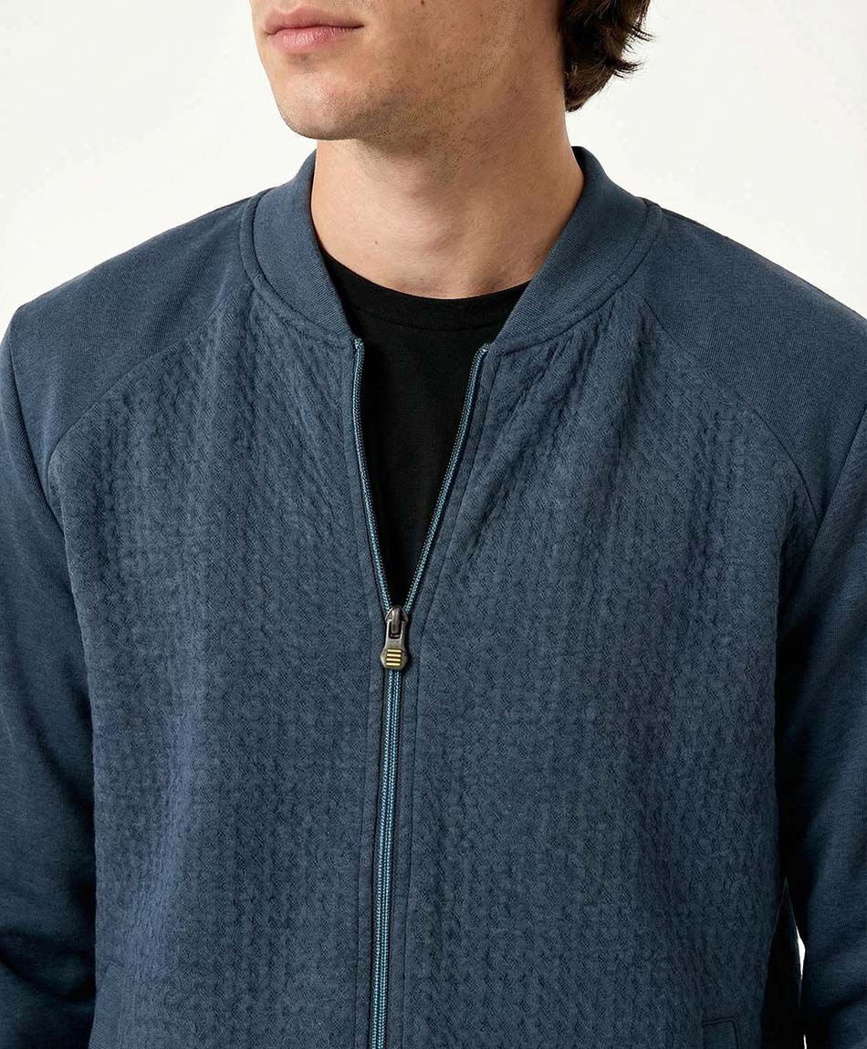 Campera hombre bomber mix