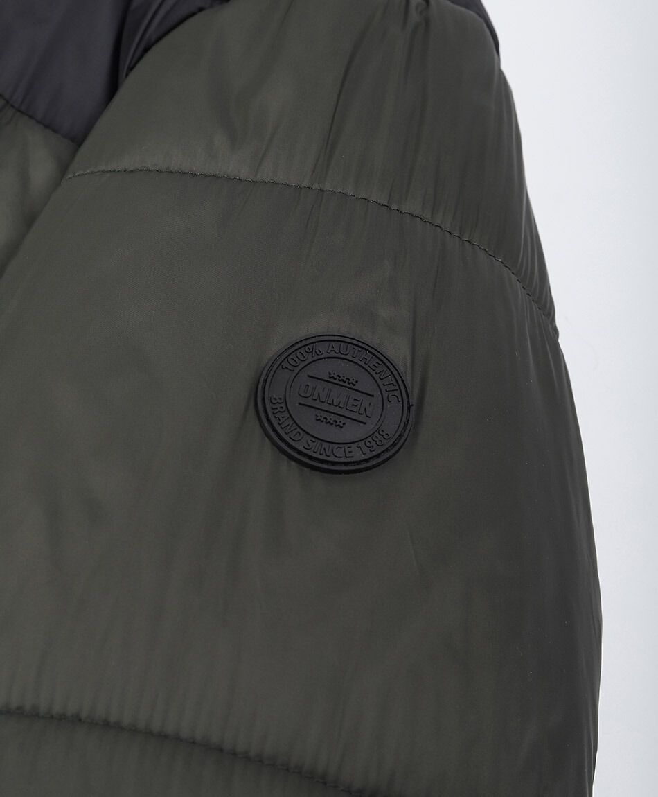 Parka hombre lisa green