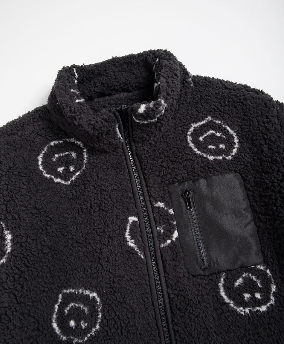 Poler&oacute;n ni&ntilde;a sherpas smile negro