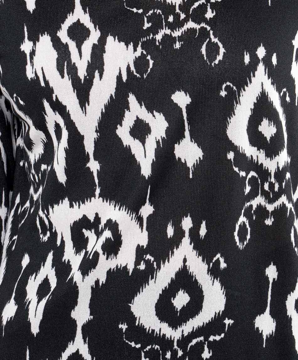 Remera mujer print lanosa