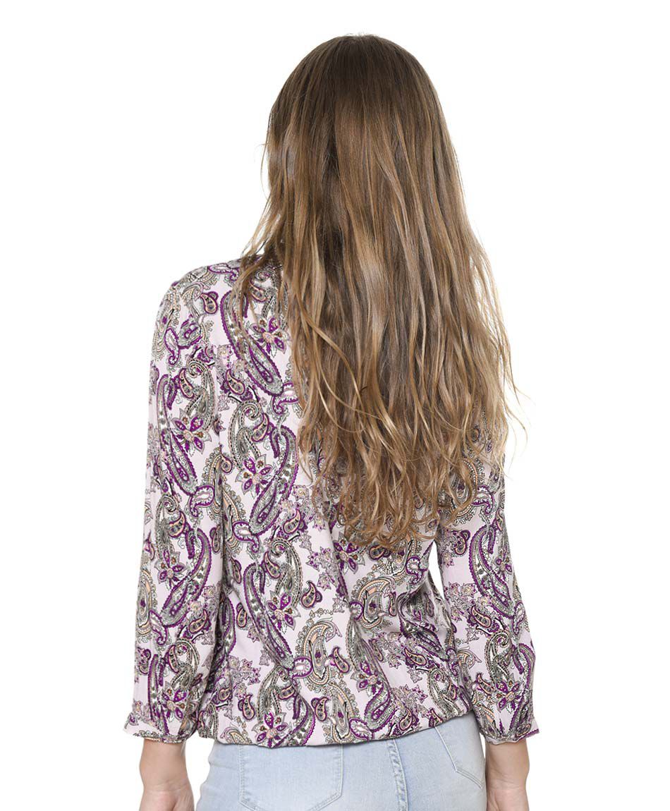 Blusa estampada pasley