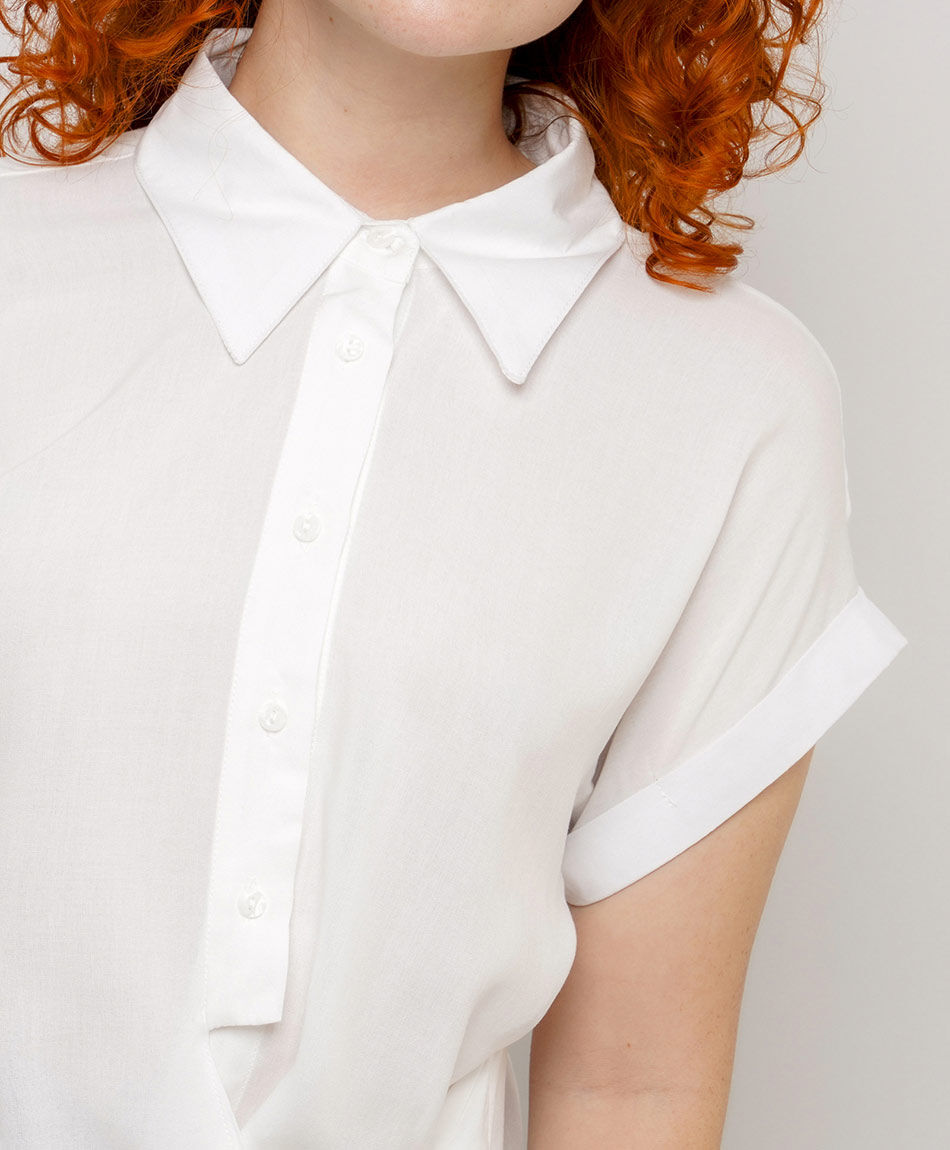 Camisa mujer modelo mo&ntilde;o white