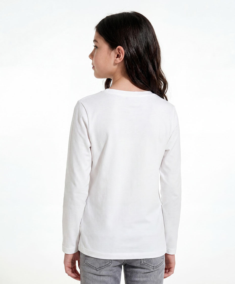 Remera ni&ntilde;a estampado lucky charns