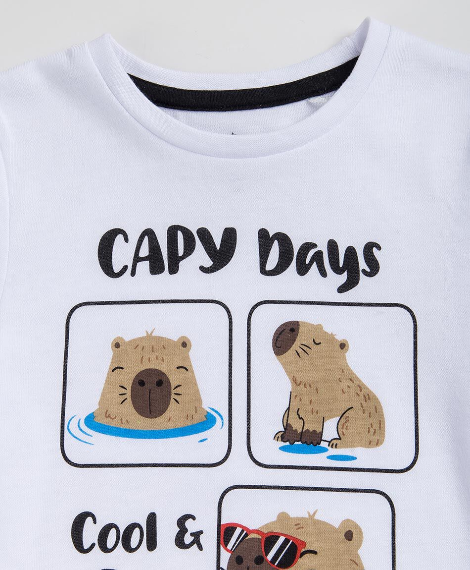 Remera beb&eacute; capy days