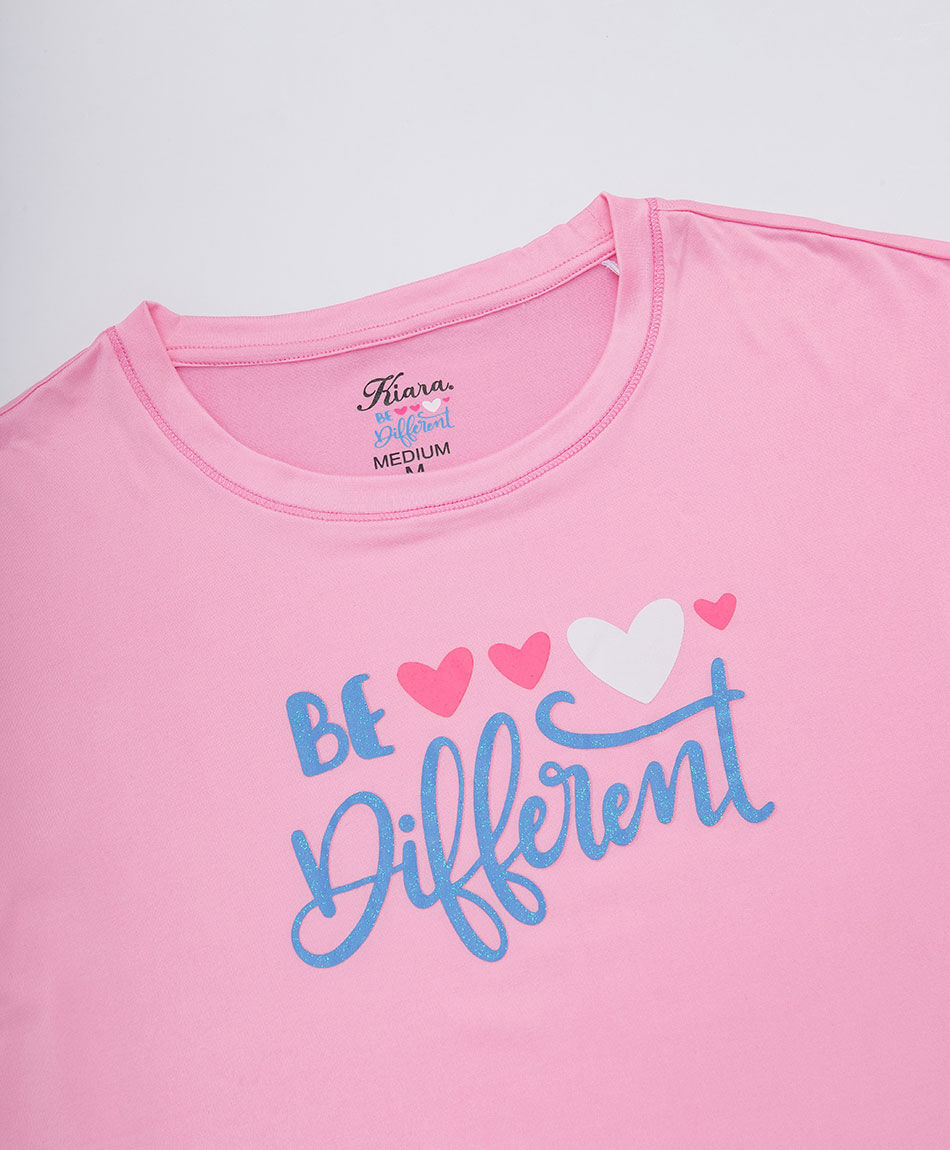 Pijama mujer capri puntos frase