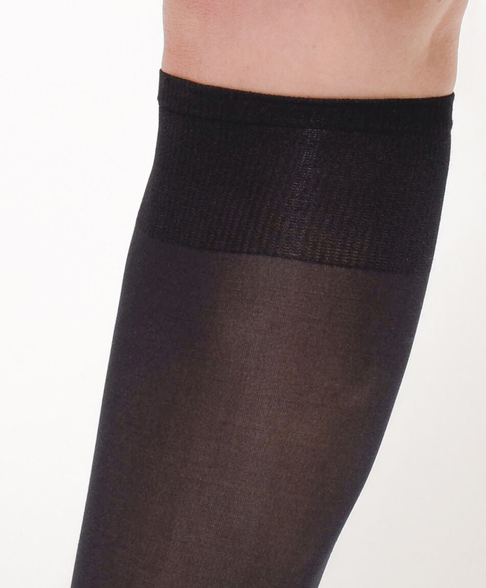 Pack 2 mini media mujer black&nbsp;40 denier