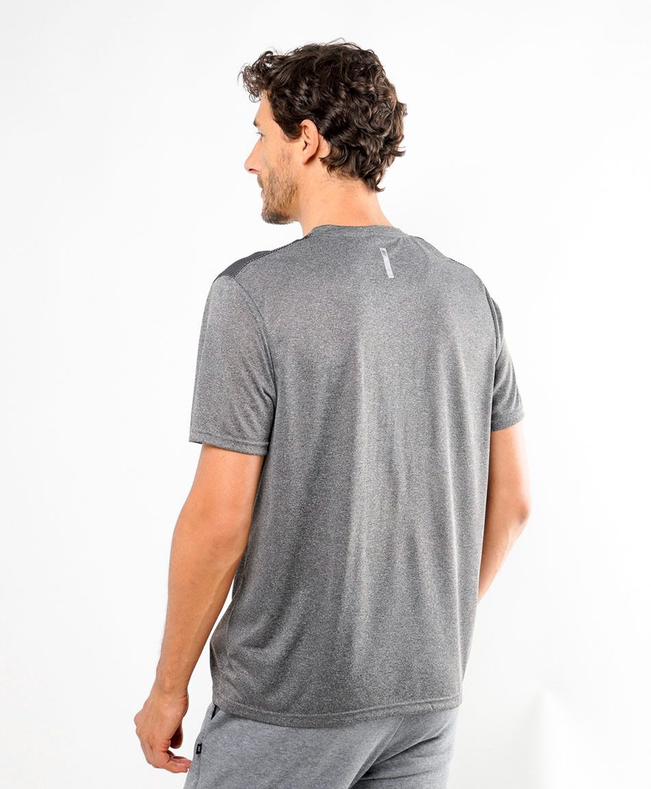 Remera deportiva hombre melange