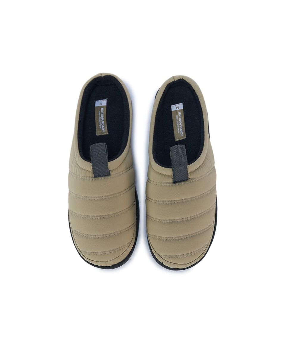 Pantufla hombre acolchada green