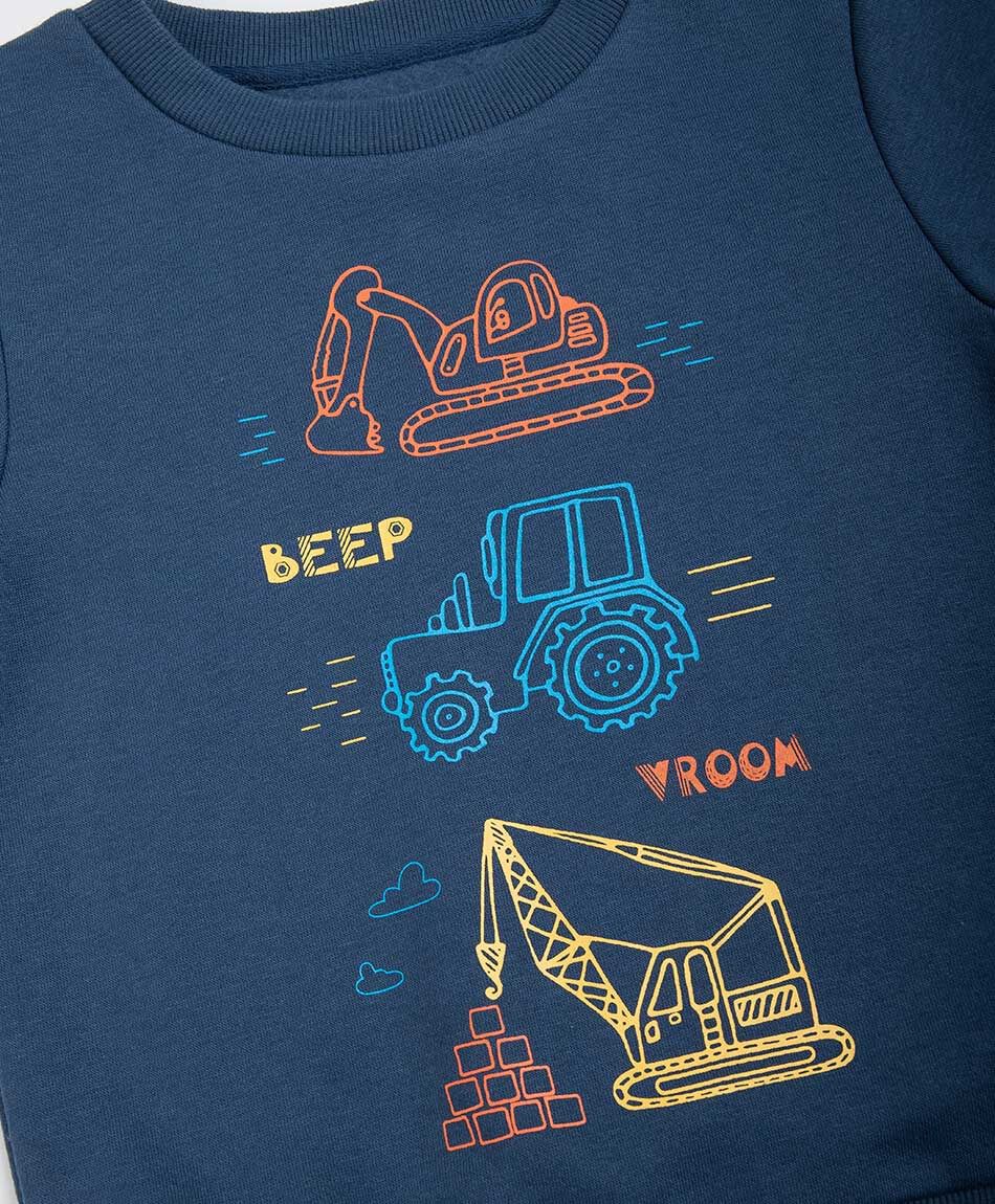 Set buzo beb&eacute; construcci&oacute;n