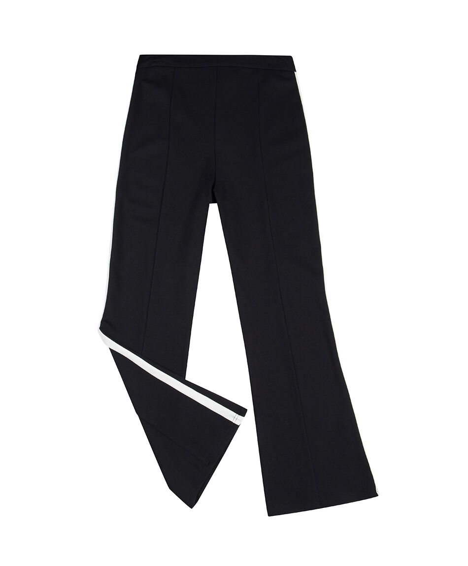 Leggins mujer banda contraste l&iacute;nea lateral