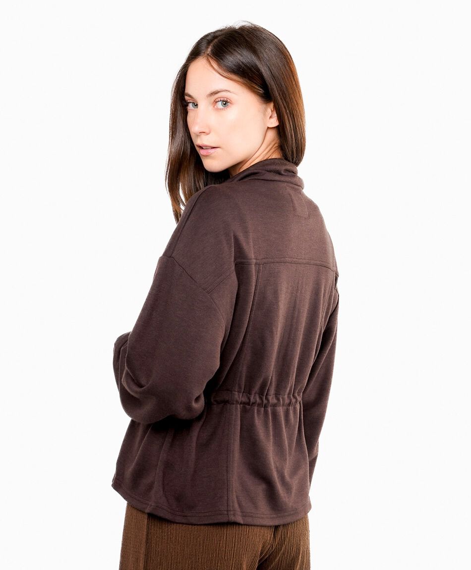 Buzo mujer cintura elasticada