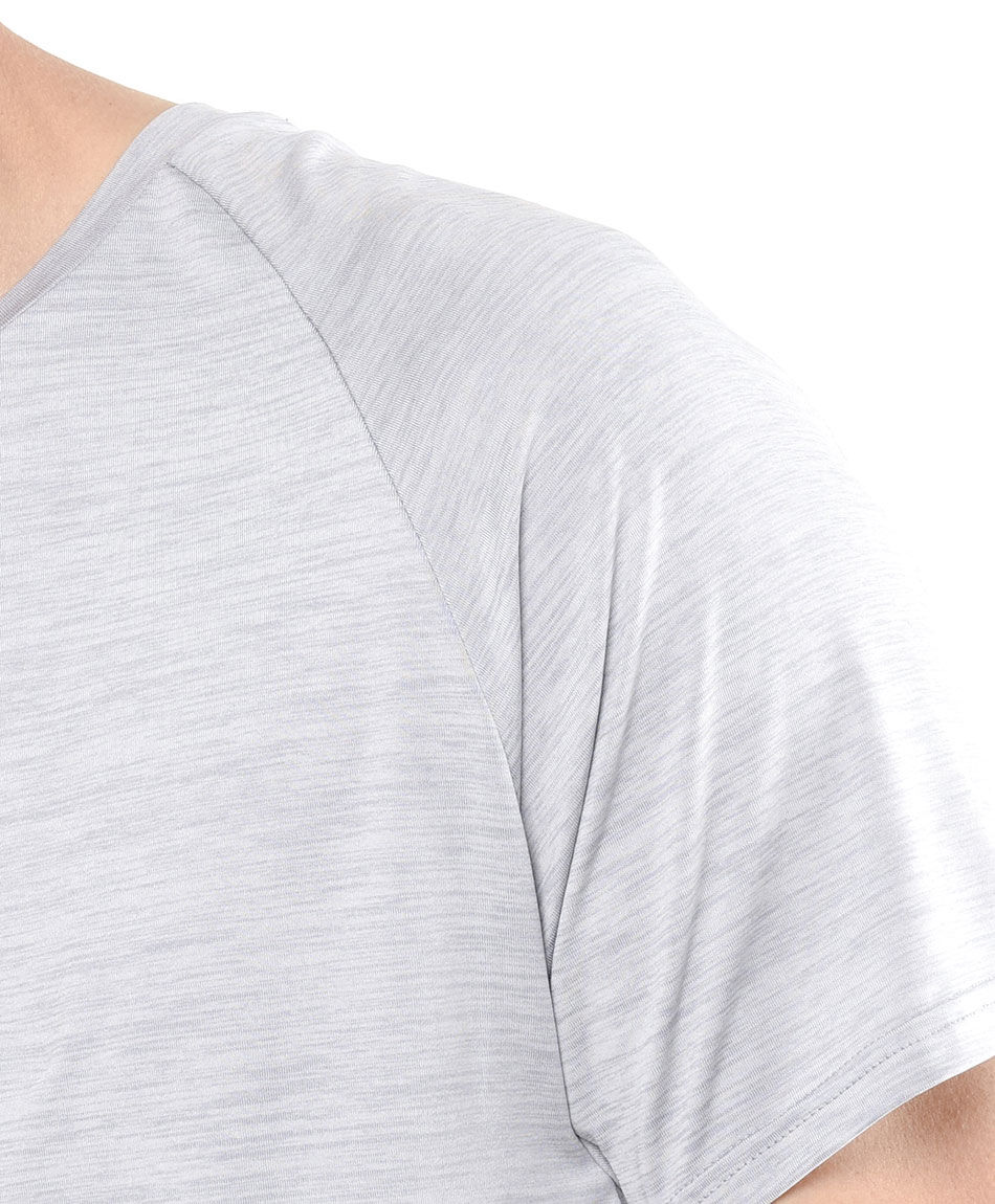 Remera deportiva hombre lisa gris