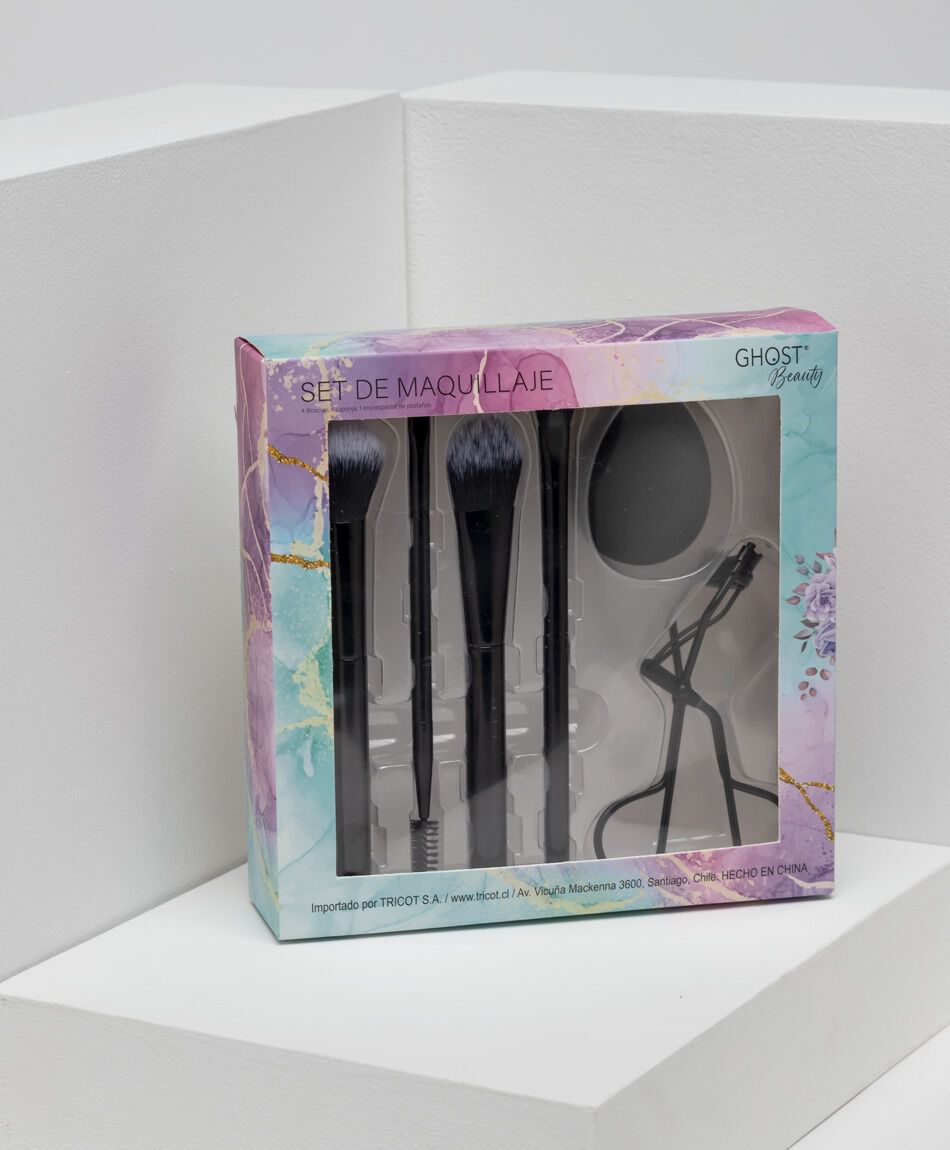 Set brochas travel negro