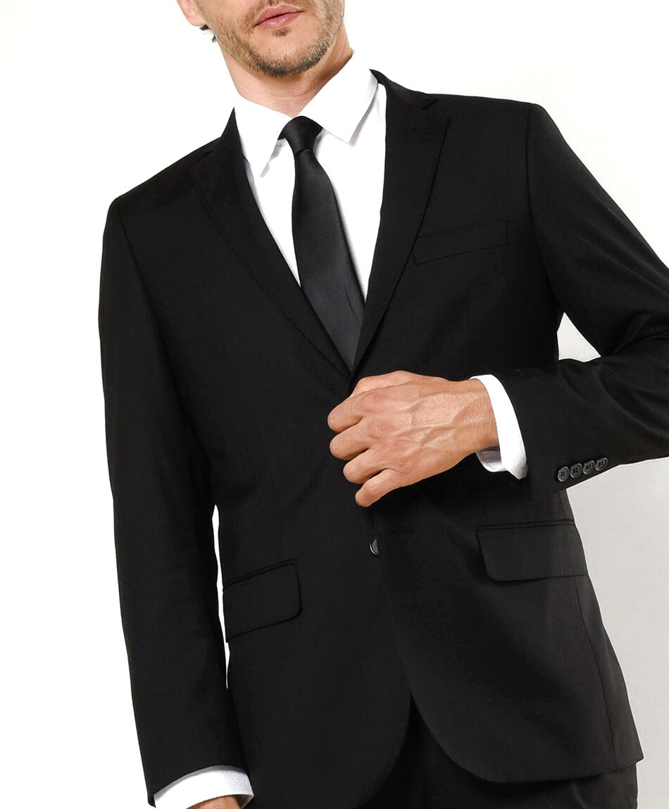 Traje de vestir hombre color negro