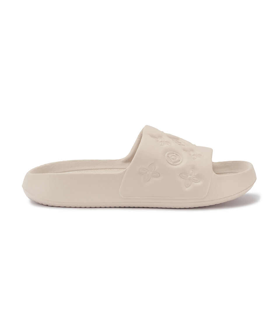 Sandalia mujer iconos beige