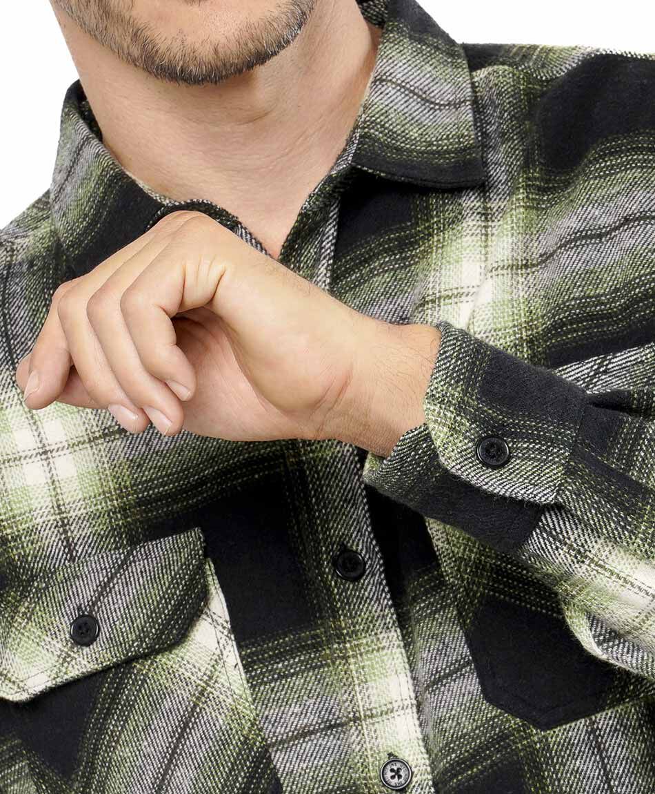 Campera hombre le&ntilde;adora verde