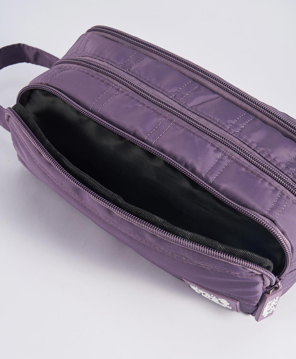 Estuche escolar morado