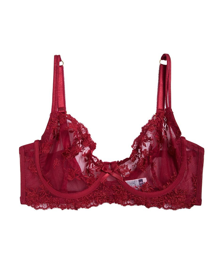 Corpi&ntilde;o mujer bordado flores