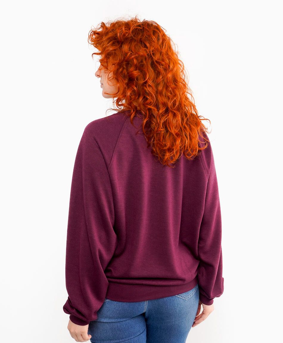 Buzo mujer wide ranglan