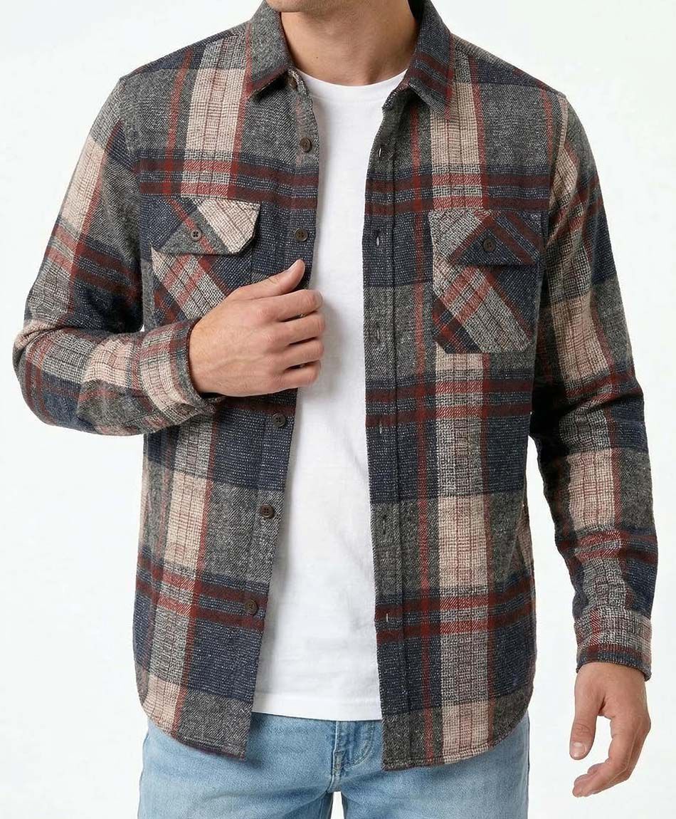 Campera hombre le&ntilde;adora bolsillos