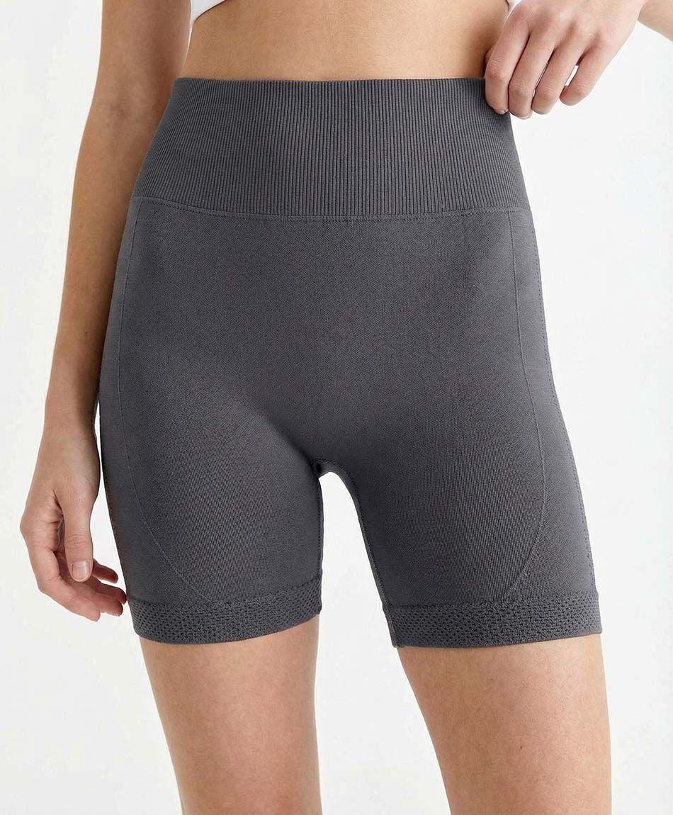 Short deportivo mujer push up grey