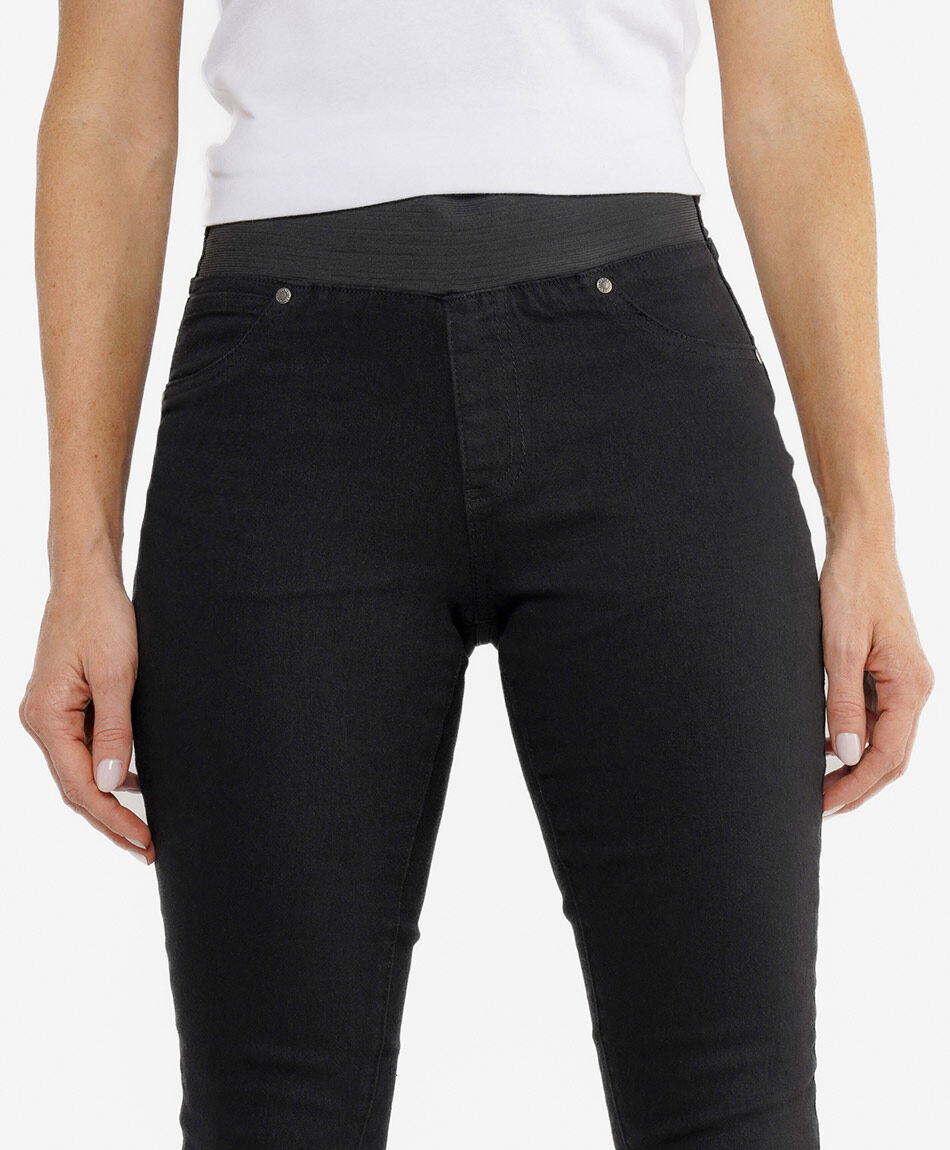 Jeans mujer cintura elasticada skinny fit