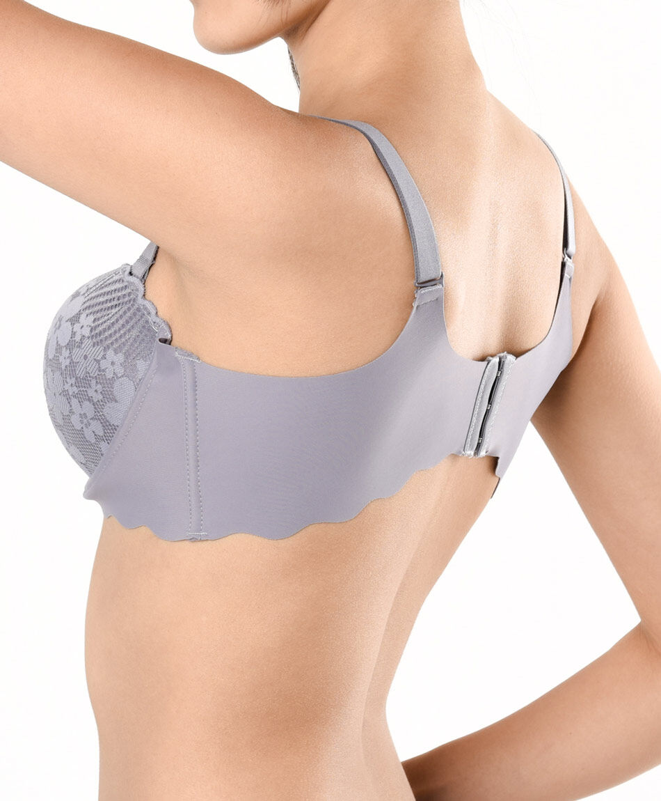 Corpi&ntilde;o mujer encajes floreados seamless