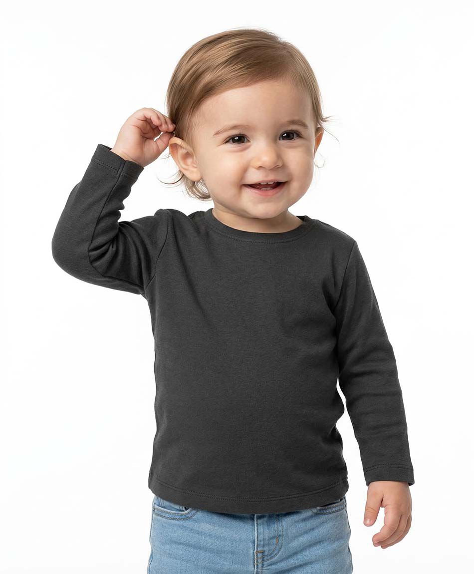 Remera beb&eacute; b&aacute;sica manga larga