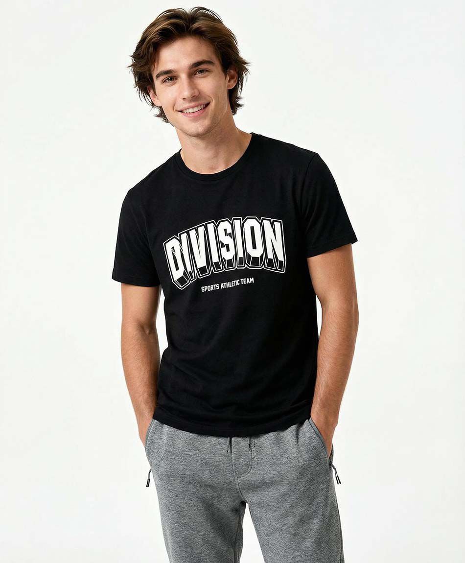 Remera deportiva hombre division