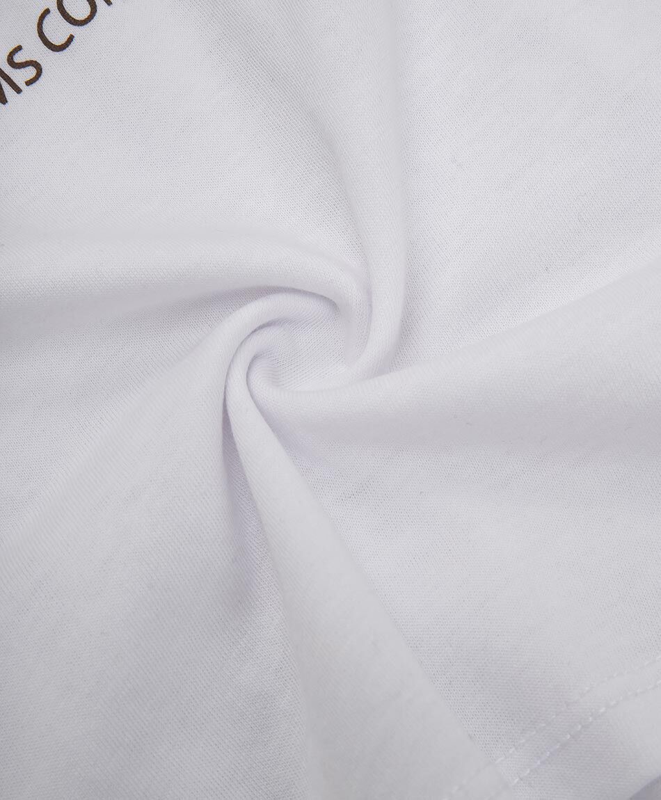 Remera deportiva mujer oversize white