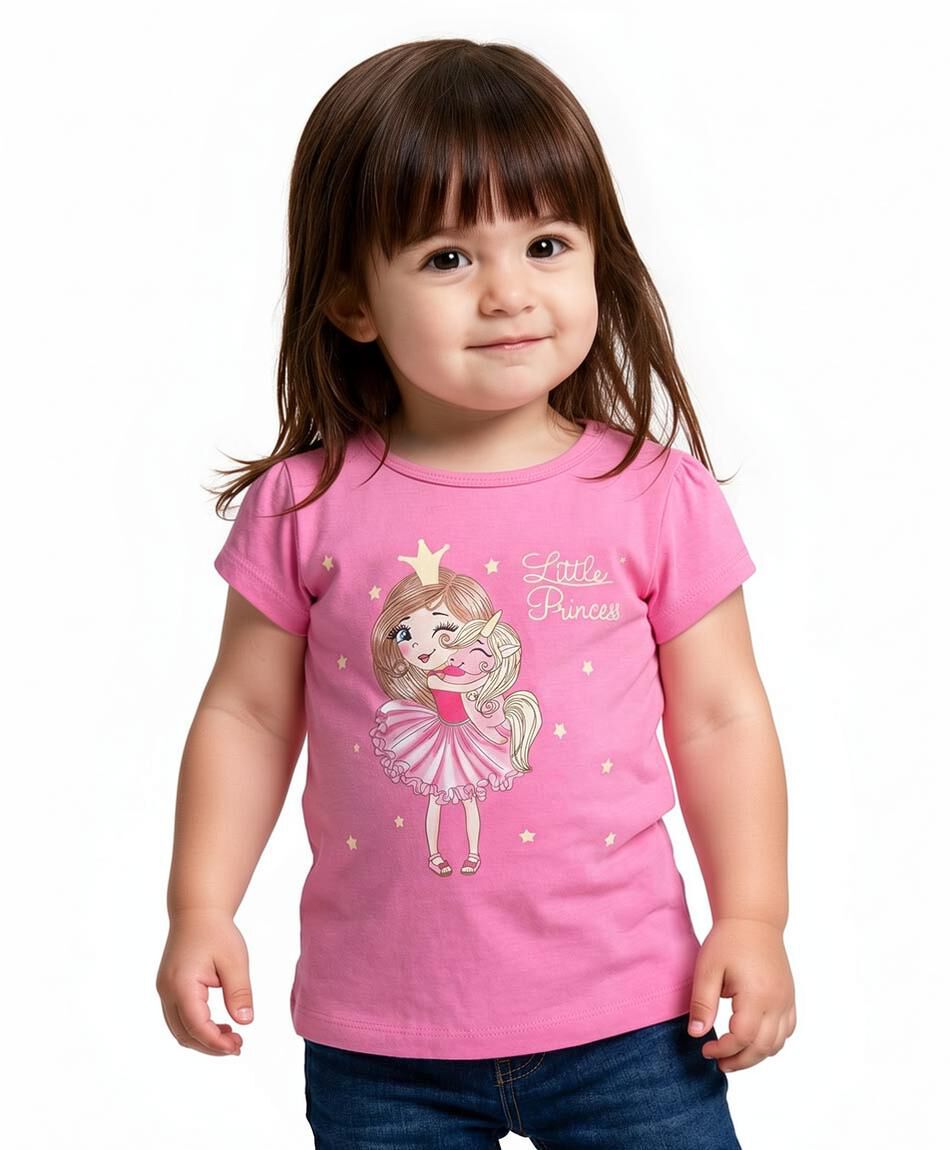 Polera beb&eacute; little princess