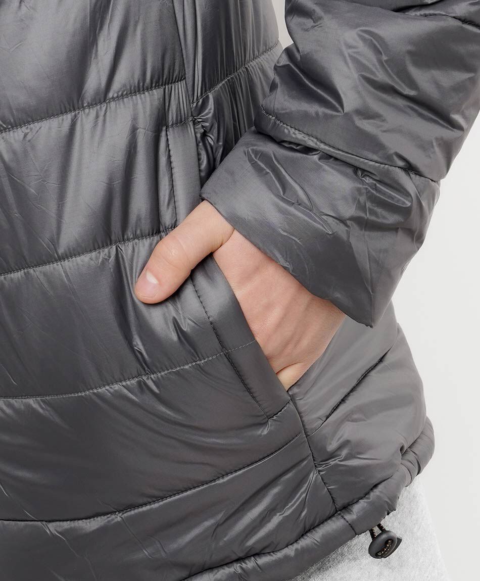 Parka deportiva hombre costuras