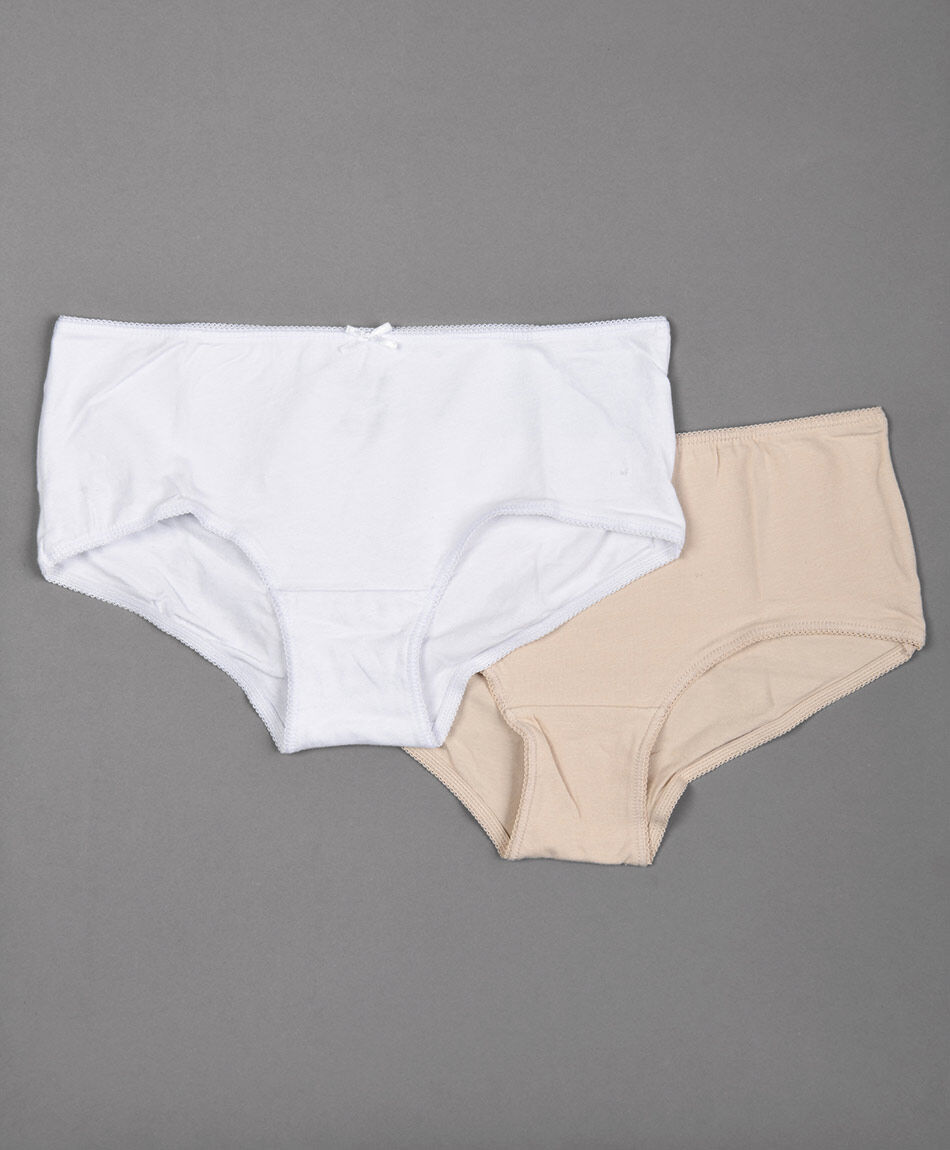 Pack 2 bombachas mujer cinta  pantaleta