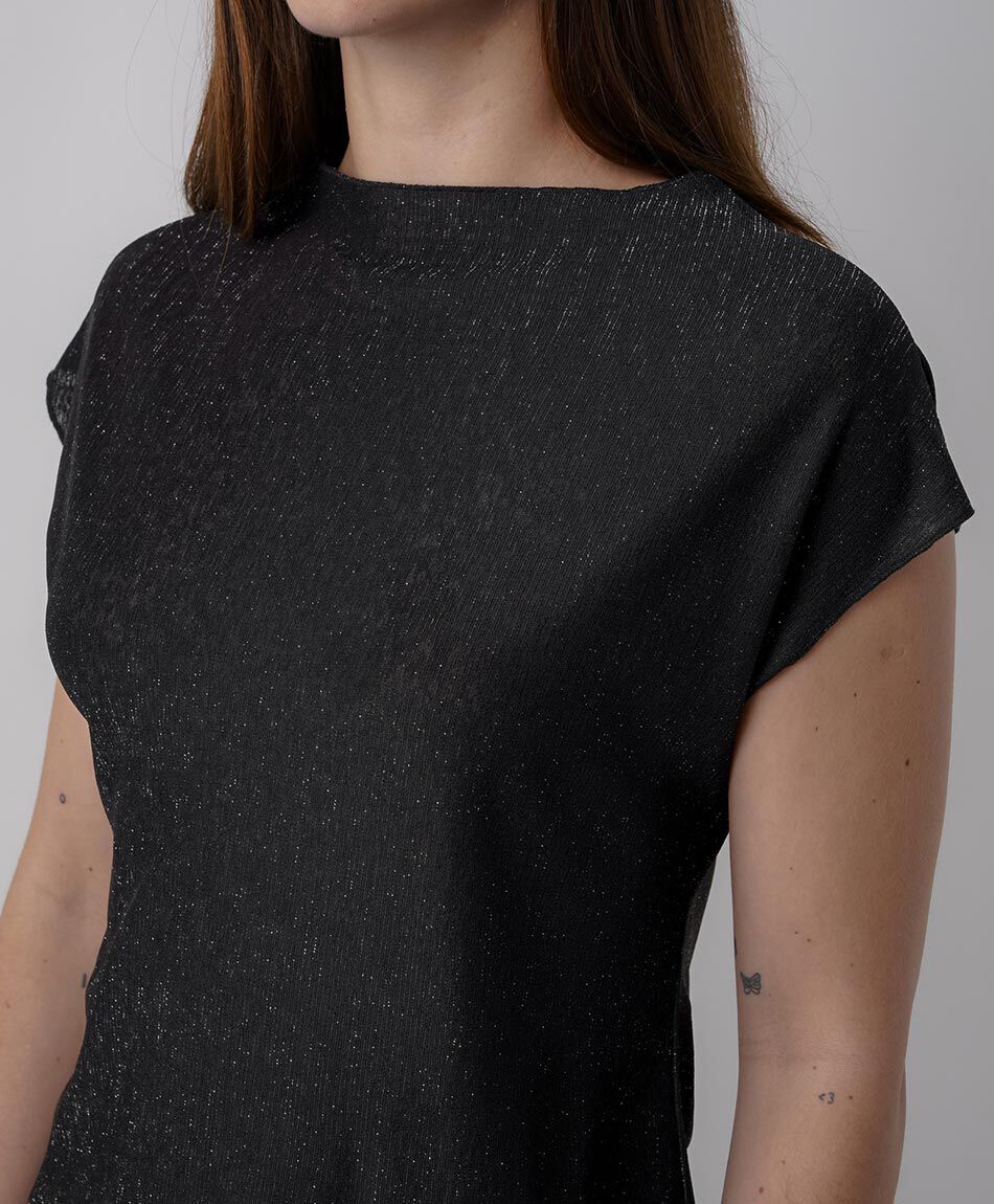 Remera mujer brillante