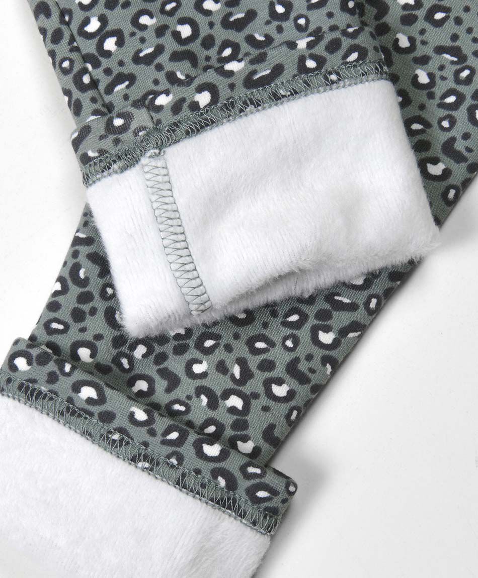 Leggins beb&eacute; forrada animal print