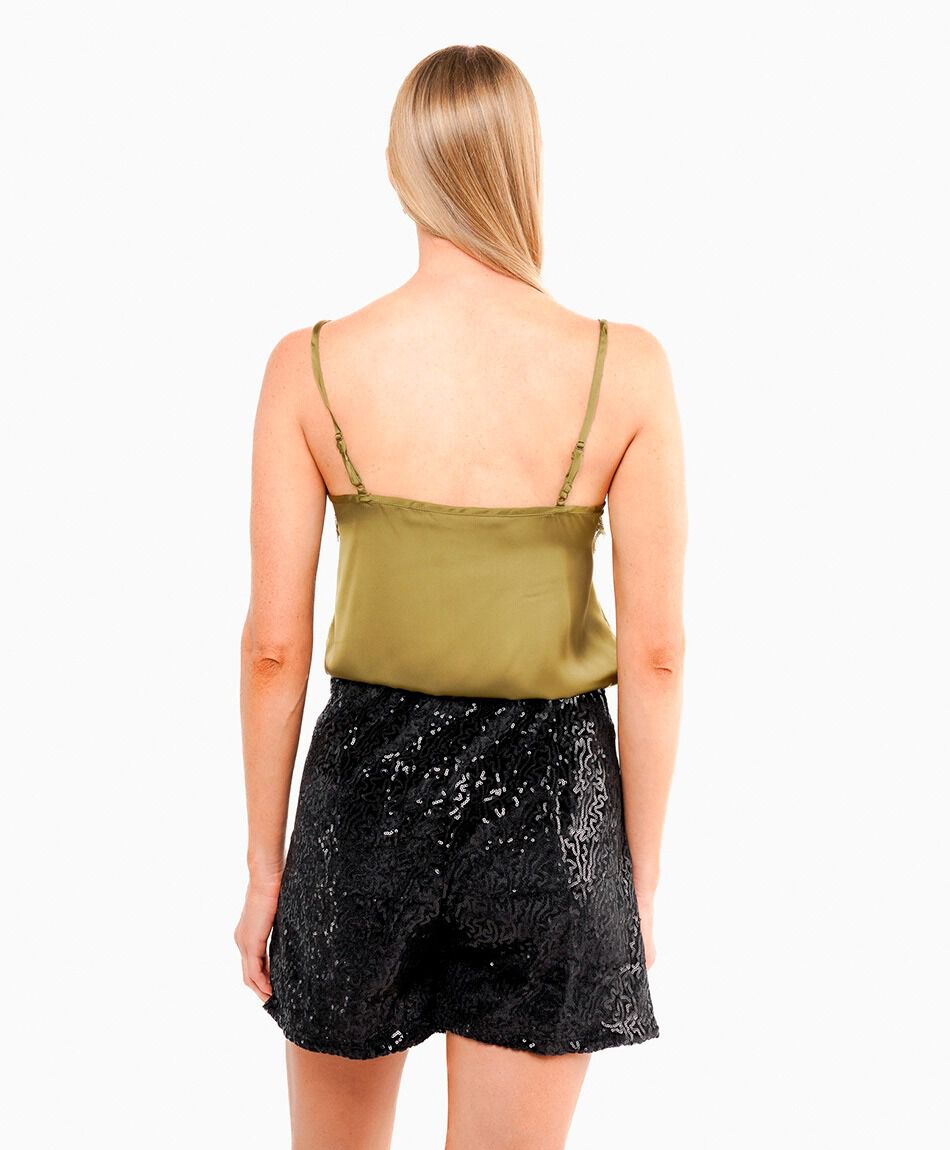 Pollera mujer short black party