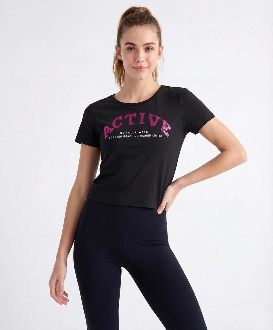 Remera deportiva mujer active always