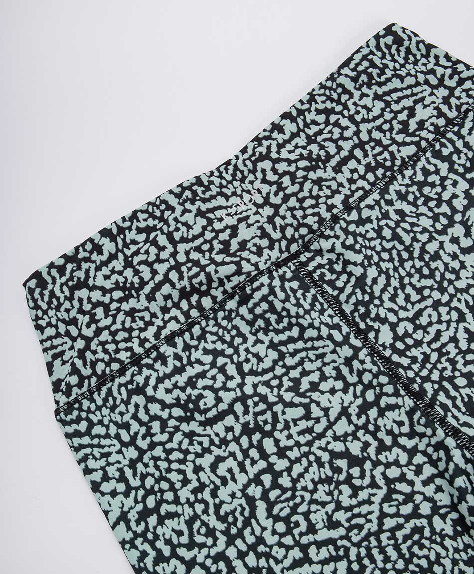 Calza deportiva mujer animal print green