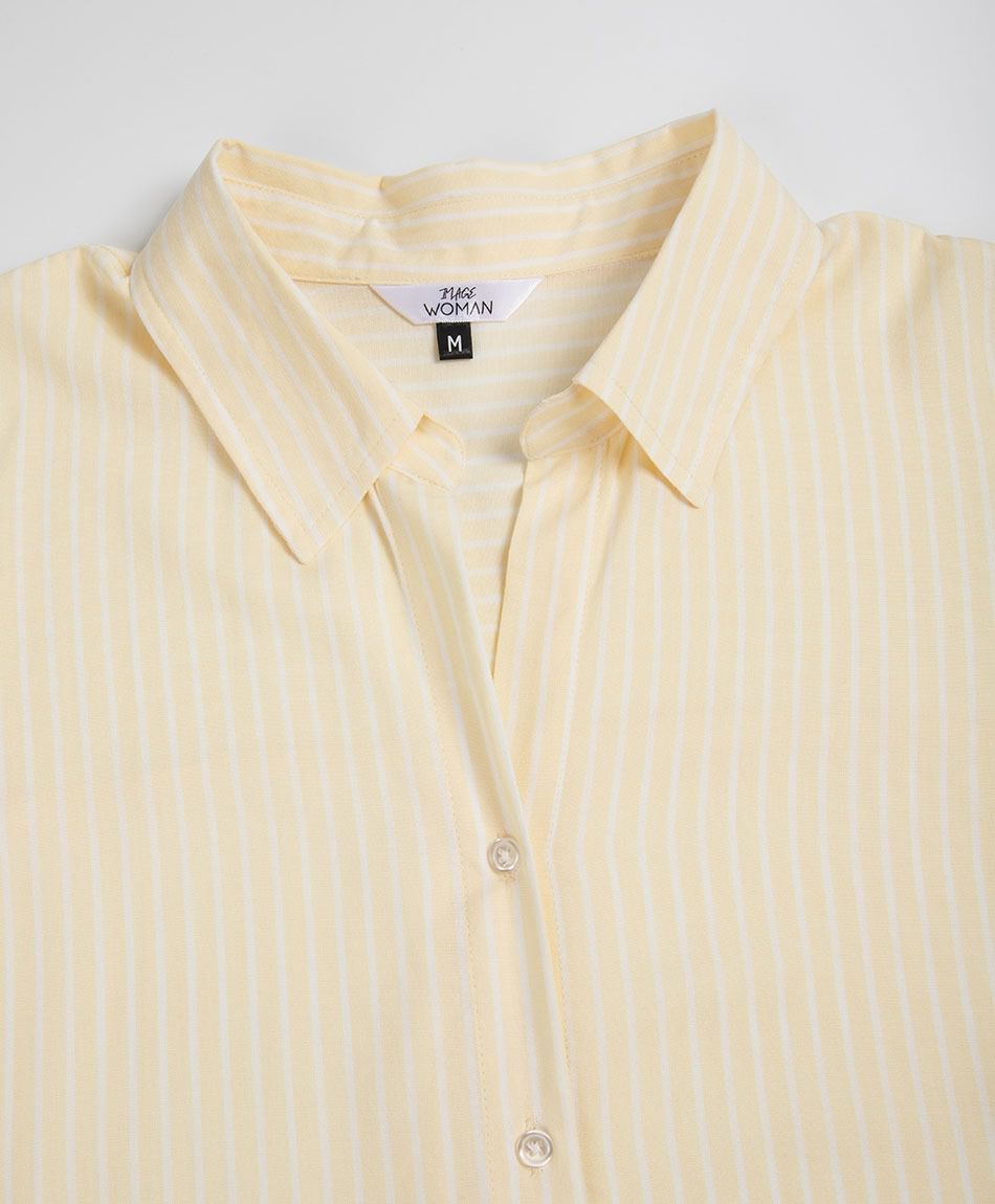 Camisa mujer pastel rayas