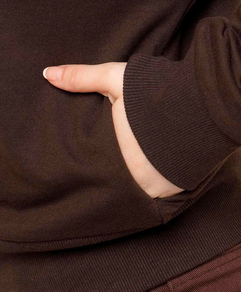 Buzo mujer caf&eacute;